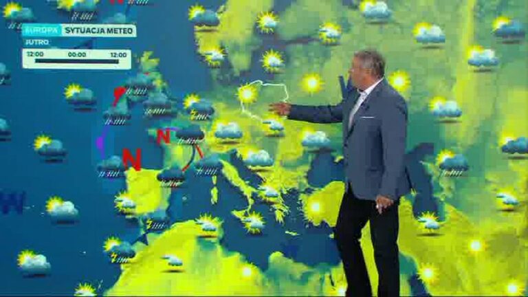 Prognoza pogody – piątek, 6 września – popołudnie