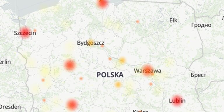 Awaria dużej sieci komórkowej w Polsce. Nie działały połączenia i smsy