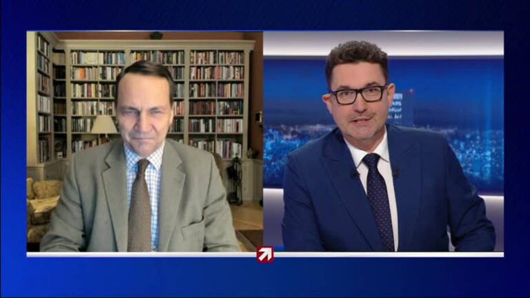 Radosław Sikorski w „Gościu Wydarzeń”: Podejmiemy decyzję, jak potraktować Ławrowa