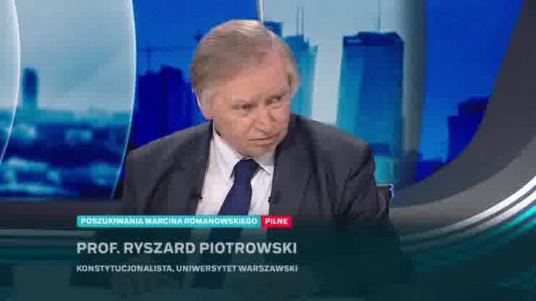 „Takie jest prawo węgierskie”. Prof. Piotrowski o azylu dla Romanowskiego