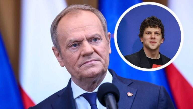 Donald Tusk zwrócił się do Jessego Eisenberga. „Przygotuj się!”