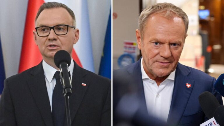 Tusk komentuje kontrowersyjne słowa Dudy: „Słaby stan psychiczny” Tusk komentuje kontrowersyjne słowa Dudy: „Słaby stan psychiczny”