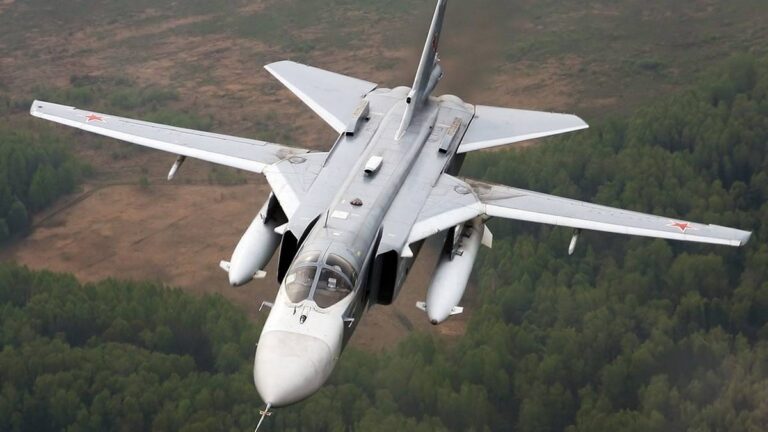 Ukraińcy zestrzelili rosyjski bombowiec Su-34. Atakował on cele w Zaporożu.