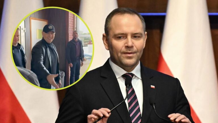 Głowa państwa dotrzymała słowa. Skonsumował kebab w towarzystwie uczniów.
