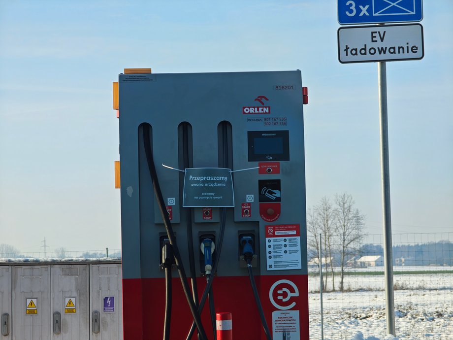 Przykra niespodzianka na trasie