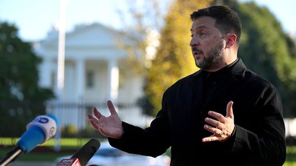 Wołodymyr Zełenski jest już w USA. Spotka się wcześniej z Donaldem Trumpem