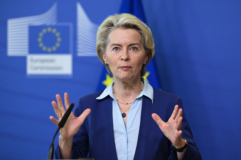 Ursula von der Leyen, przewodnicząca Komisji Europejskiej