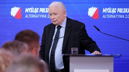 Jarosław Kaczyński nie jest liderem prawicy. Polacy wskazują innego polityka [SONDAŻ]