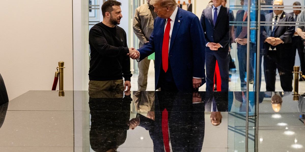 Prezydenci Zełenski i Trump mają się spotkać w celu om&oacute;wienia planu pokojowego Ukrainy z Rosją