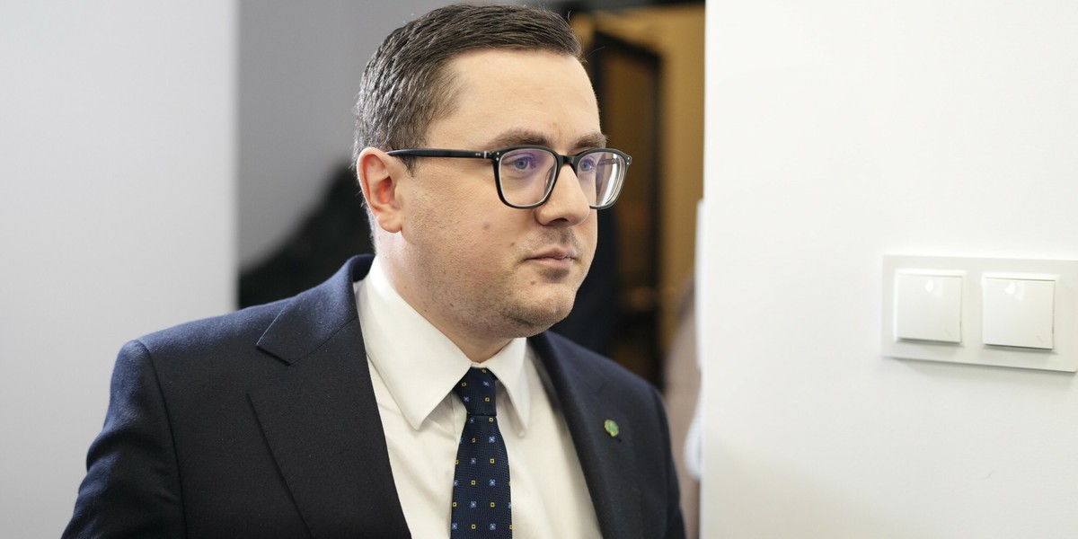 Minister energii Miłosz Motyka