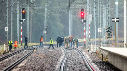Akty dywersji na kolei. Policja o ważnym kroku wobec podejrzanych
