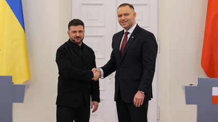 Wizyta Zełenskiego w Polsce. Karol Nawrocki: Nasz wysiłek nie został doceniony