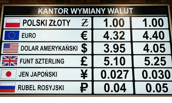 To był dobry rok dla złotego. Euro potaniało trzeci rok z rzędu