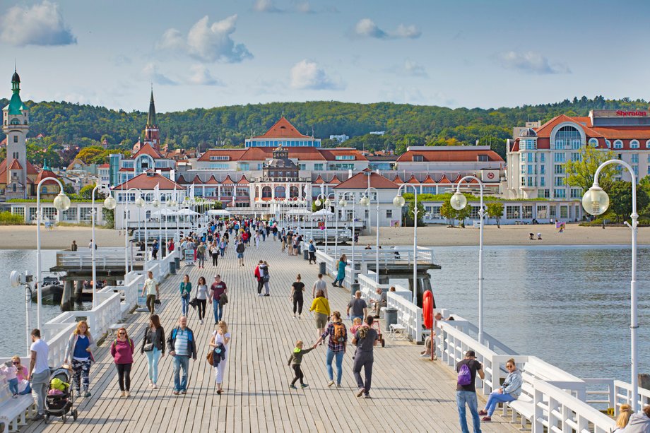 Molo w Sopocie to najbardziej rozpoznawalna atrakcja miasta