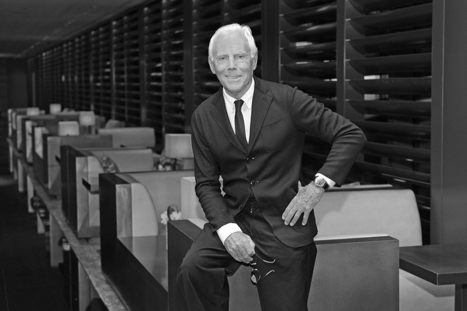 Giorgio Armani zbudował modowe imperium, kt&oacute;rego pełnym właścicielem był do końca życia