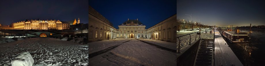 Zdjęcia nocne wykonane modułem standardowym (kliknij, aby powiększyć)