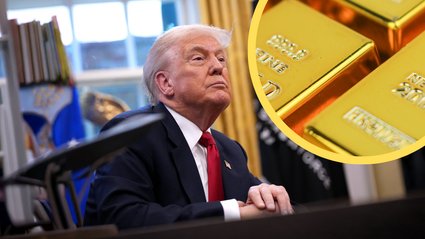 Donald Trump przem&oacute;wił "łagodniej" na temat Iranu. Rynek złota zareagował błyskawicznie