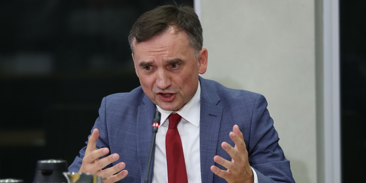 Zbigniew Ziobro przed komisją śledczą we wrześniu 2025 r.