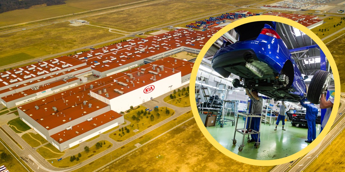 Fabryka samochod&oacute;w Kia w Żylinie 