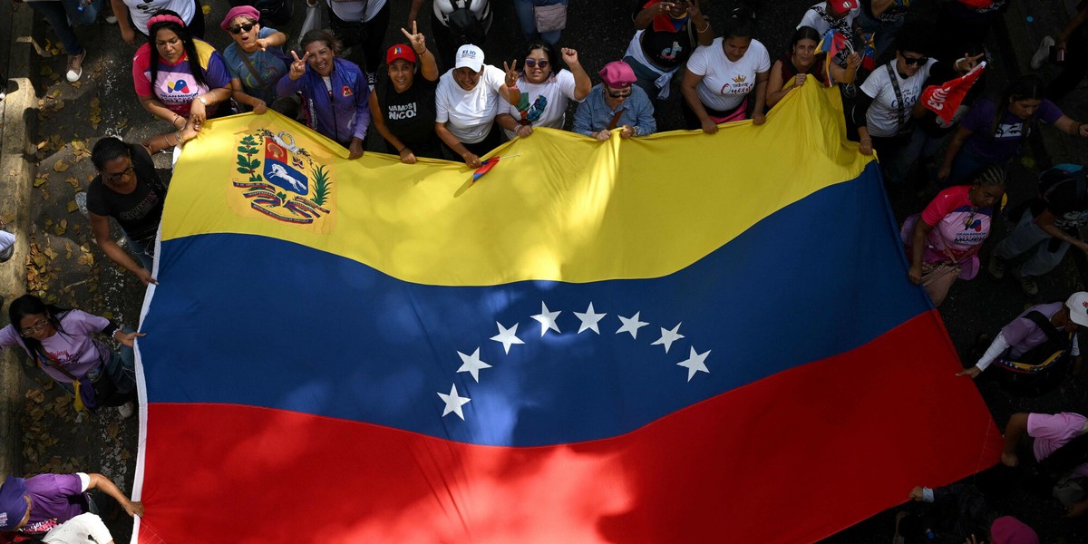 Protesty w Wenezueli (zdjęcie ilustracyjne)