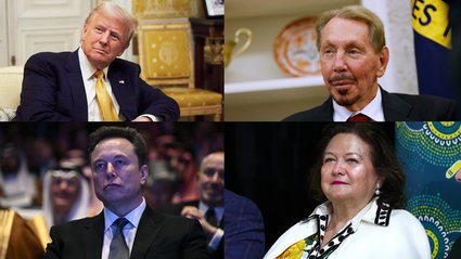 Najwięksi wygrani i przegrani 2025 r. Tak hossa na giełdach zmieniła ranking miliarder&oacute;w