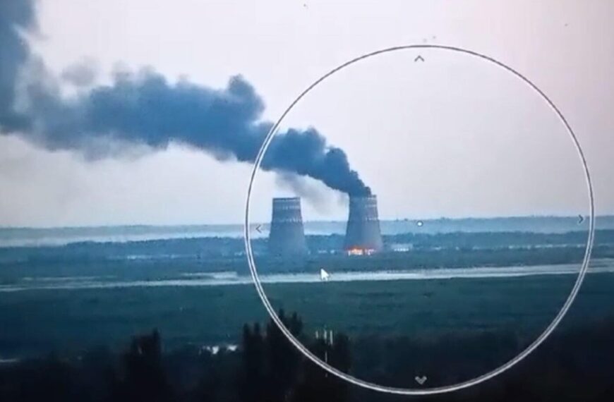 Wybuchy nieopodal Zaporoskiej Elektrowni Jądrowej. MAEA dąży do jej zabezpieczenia.