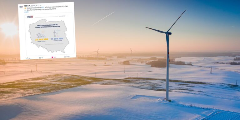Osiągnięcia w zielonej energii przekroczone. PSE ujawnia świeże statystyki. Osiągnięcia w zielonej energii przekroczone. PSE ujawnia świeże statystyki.