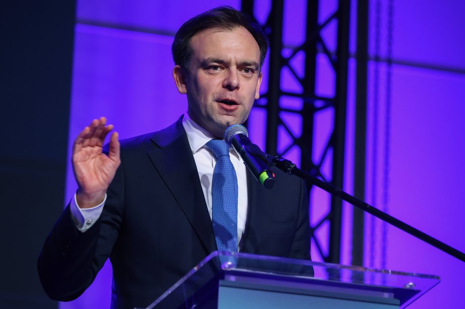 Andrzej Domański, minister finans&oacute;w i gospodarki.