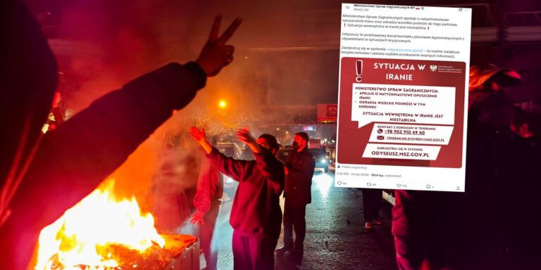 Starcie w Iranie. „Wzywamy do bezzwłocznego wyjazdu z Iranu”