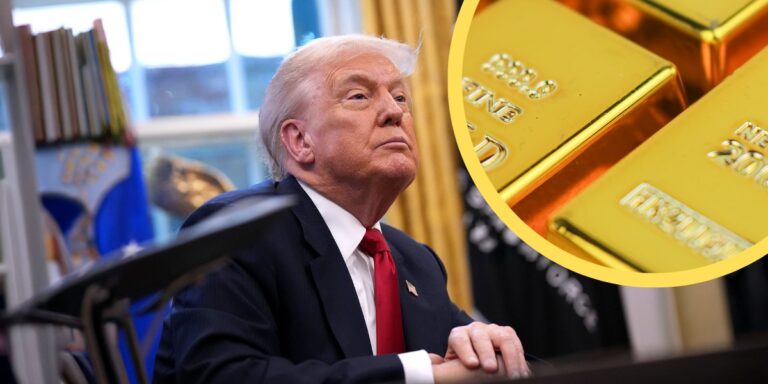 Trump stonował retorykę wobec Iranu. Złoto odpowiada spadkiem.