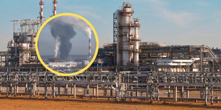 Ukraina celnie uderza: Rafineria w Wołgogradzie zatrzymana. Ukraina celnie uderza: Rafineria w Wołgogradzie zatrzymana.