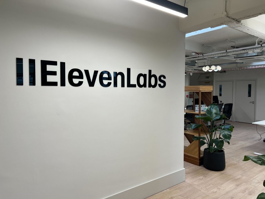 Biuro ElevenLabs w Londynie