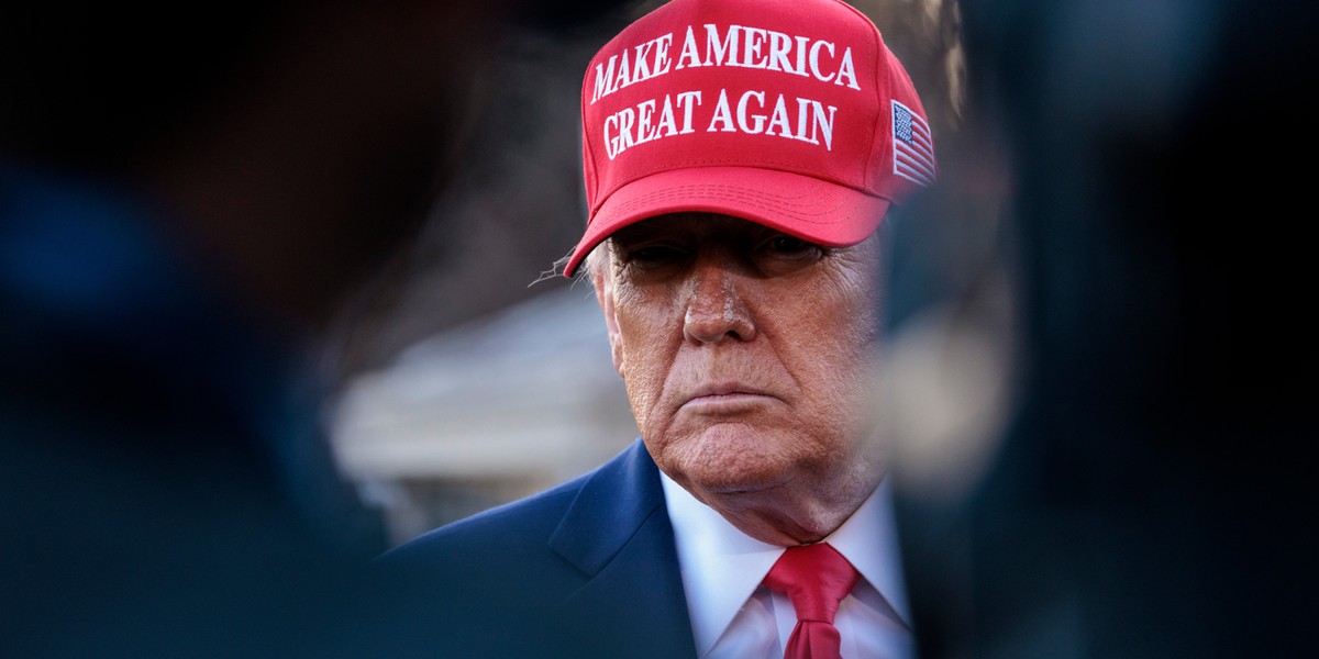 Europejscy zwolennicy MAGA wkr&oacute;tce dostaną wymierne, liczone w dolarach, wsparcie. Na zdjęciu: prezydent USA Donald Trump.