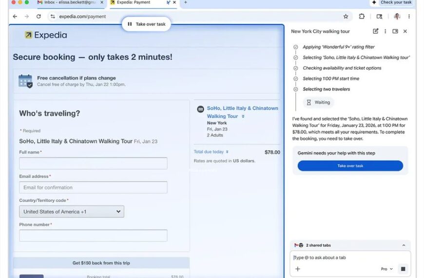Odkryj Gemini: Asystent AI Google Chrome, kt&oacute;ry przejmie Twoje zadania&hellip;