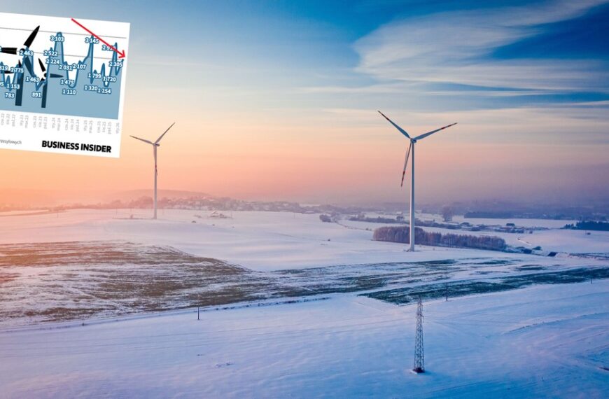 Wiatr wieje pod prąd: farmy wiatrowe notują rekordowe straty w styczniu
