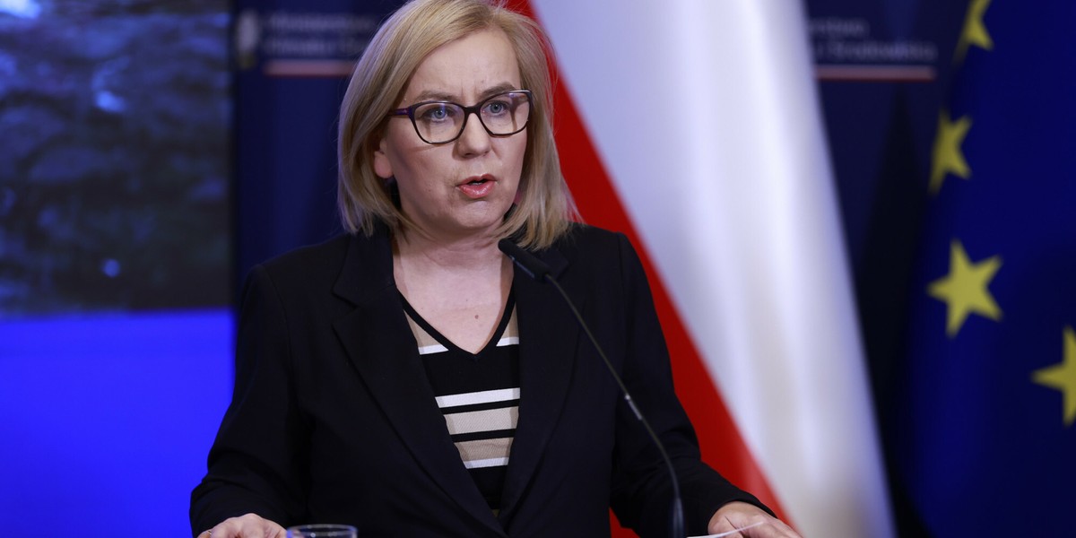 Minister klimatu i środowiska Paulina Hennig-Kloska