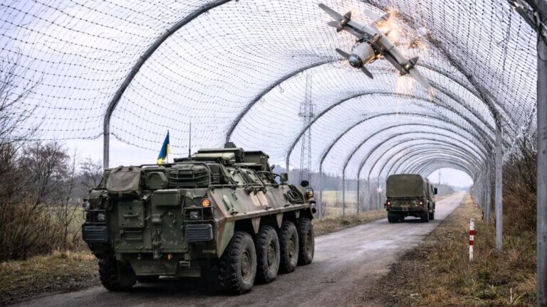 Siatki antydronowe rozciągną się na tysiące kilometrów – oto ich prawdziwy rozmach