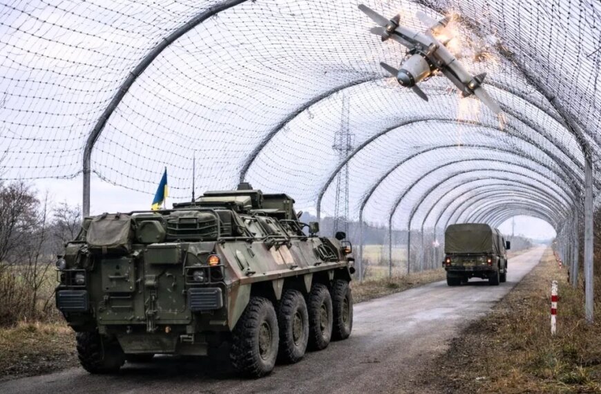 Główna 121 Siatki antydronowe rozciągną się na tysiące kilometrów – oto ich prawdziwy rozmach