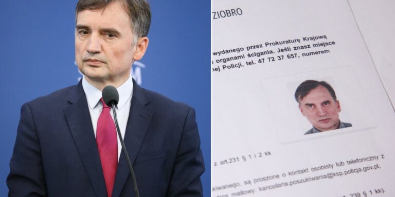 Ziobro zniknął: Policja wydała list gończy Ziobro zniknął: Policja wydała list gończy
