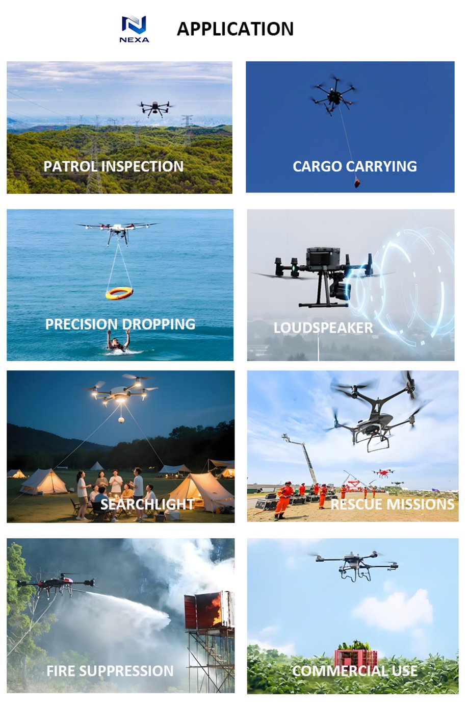 Zastosowania dron&oacute;w - pozamilitarne