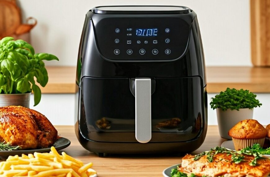 Odkryj najlepsze frytkownice beztłuszczowe 2024: Ranking modeli z Wi-Fi i podw&oacute;jnym koszem