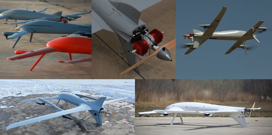 Dron "handlowy" z portalu Alibaba alt