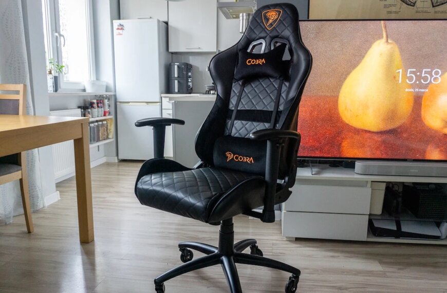 Główna 46 Draco Cobra: Fotel gamingowy do 450…