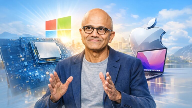 Satya Nadella docenia Apple i Intela – kluczowi partnerzy Microsoftu w budowie technologicznego imperium
