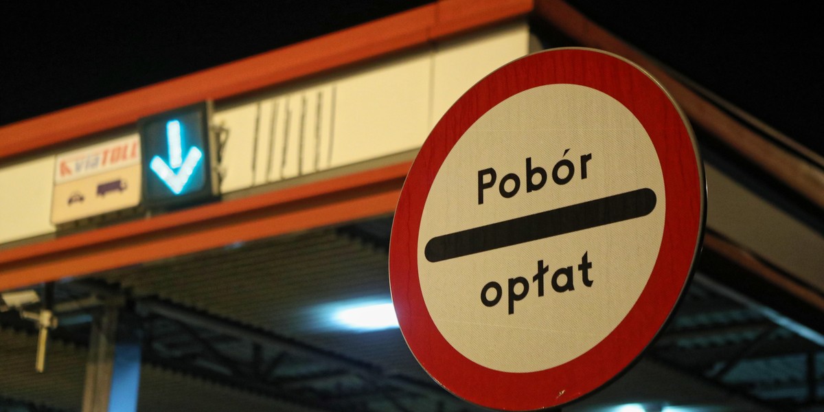 Pob&oacute;r opłat autostradowych
