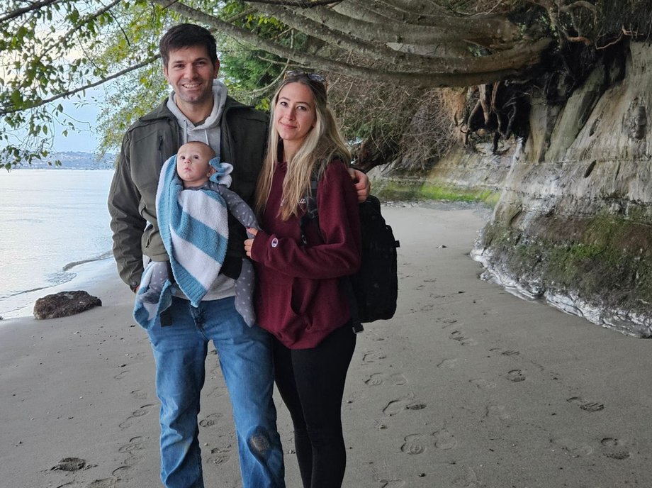 Inwestor Mike Newton i jego rodzina