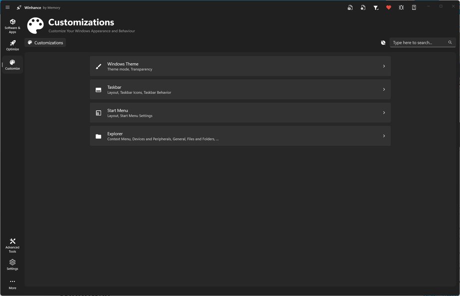 Odkryj Winhance: Kontroluj reklamy i aplikacje w Windows. 23 Winhance