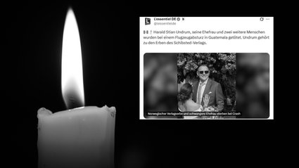 Śmierć norweskiego milionera w Gwatemali. Na pokładzie samolotu była też jego żona