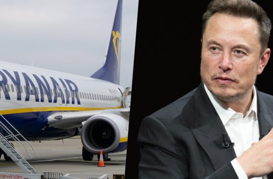 Główna 32 Ryanair wykorzystuje konflikt z Muskiem: Jak sieć stała się kopalnią złota dla przewoźnika