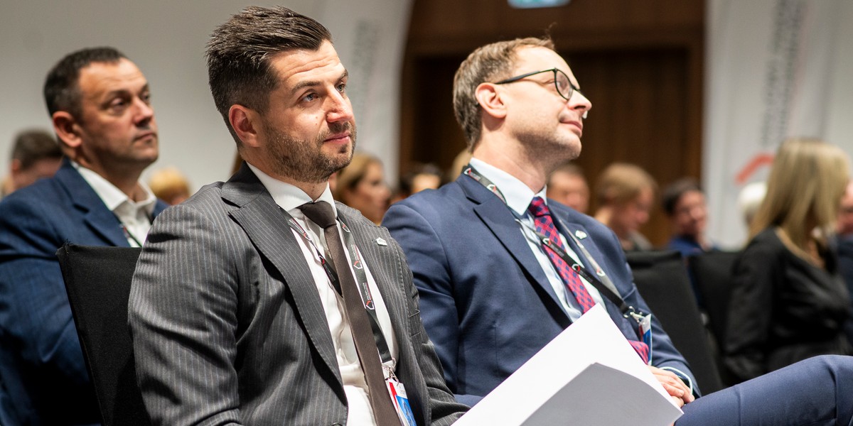 Łukasz Bałajewicz, prezes KZN, i Adam Czerniak, zastępca prezesa